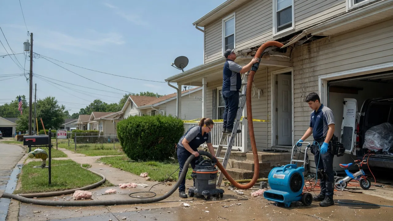 Water Damage Restoration in Kirkersville, OH near me